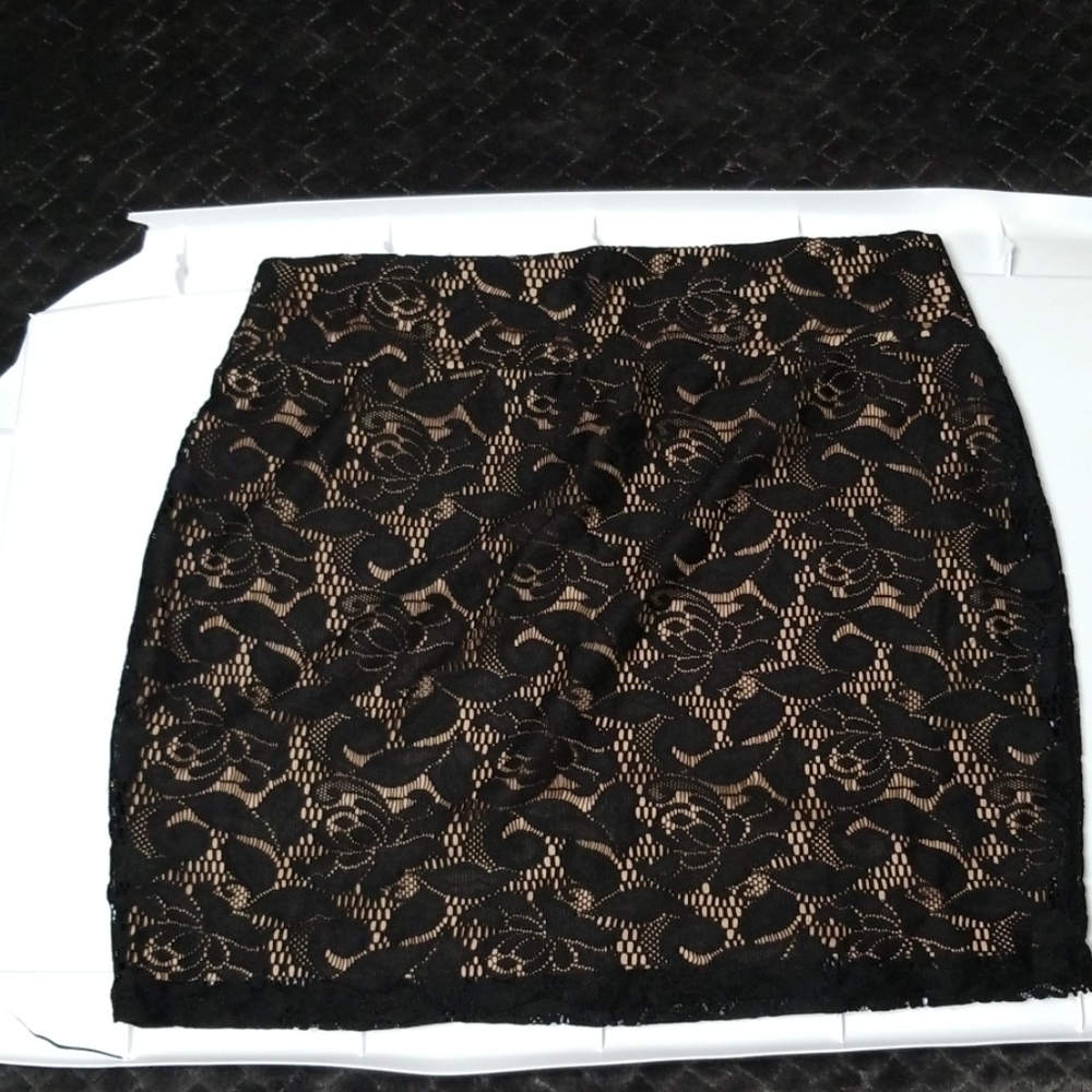 Black skirt